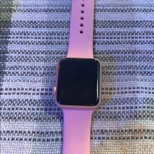 rose gold apple watch series 1
